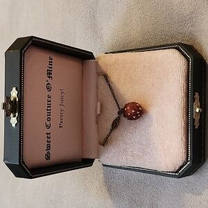 FREE with purchase Juicy Couture strawberry necklace 18"